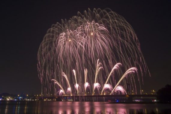 Feuerwerk Ruhrorter Hafenfest