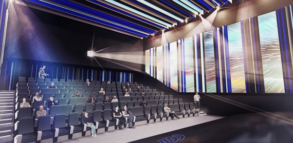 CGR Cinema mit Laserprojektor von Christie