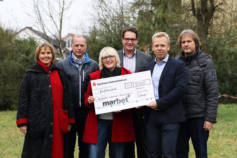 Marbet spendet 5.000€ an Kinderhospiz 