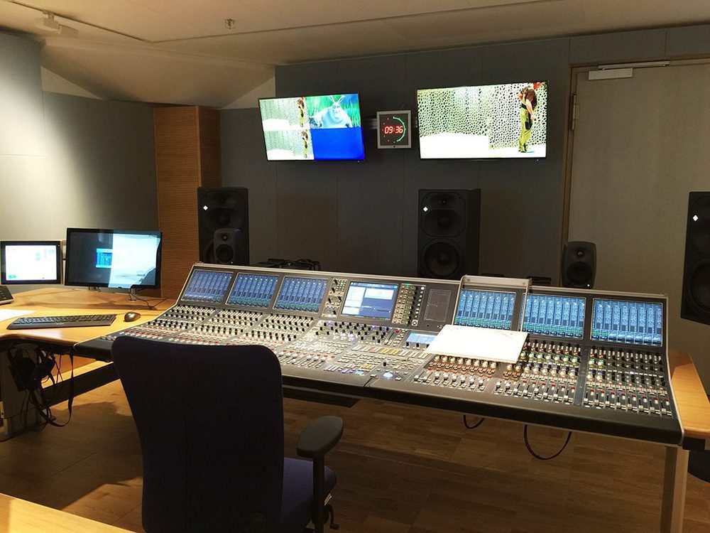 NDR Audio Regie, ausgestattet mit Equipment von Lawo.