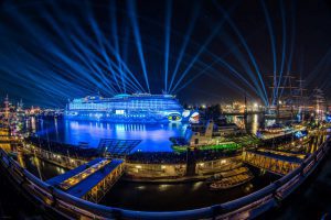 Schiffstaufe der Aida Prima