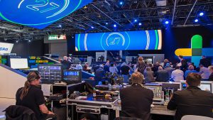 Messestand Heidelberger Druckmaschinen