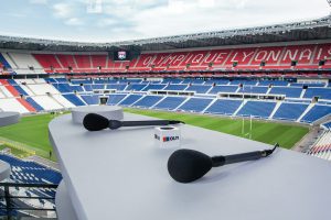 Riedel-Technologie im neuen Stadion von Olympique Lyon