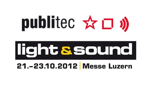 Logo von Publitec und der Light & Sound in Luzern 
