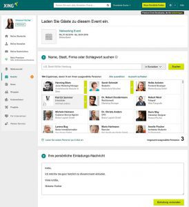 Leadgenerierung mit Xing Events