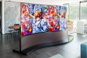 LG Wave Display bei satis&fy