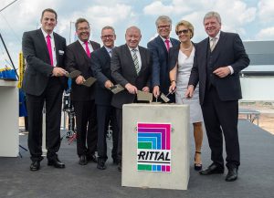 Rittal Grundsteinlegung