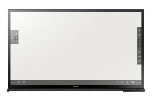 Das Samsung Smart Signage e-Board DM65E-BC verfügt über einen neuartigen kapazitiven Touchscreen mit schneller Reaktionszeit.