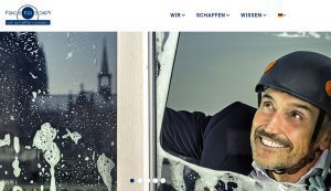 Webseite von Face to Face