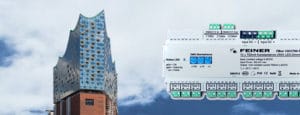 Fernsehtaugliche LED-Dimmer von Feiner in der Hamburger Elbphilharmonie
