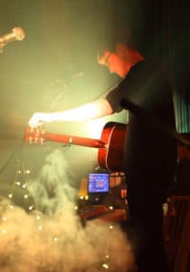 GLP Impression Atom beim ersten Wohnzimmerkonzert 2017 in Bonn