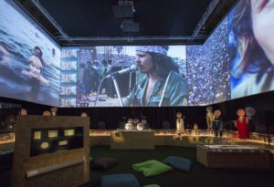 Sennheiser Technik bei Ausstellung