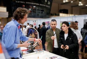 Jobbörse für Geflüchtete und Migranten im Estrel