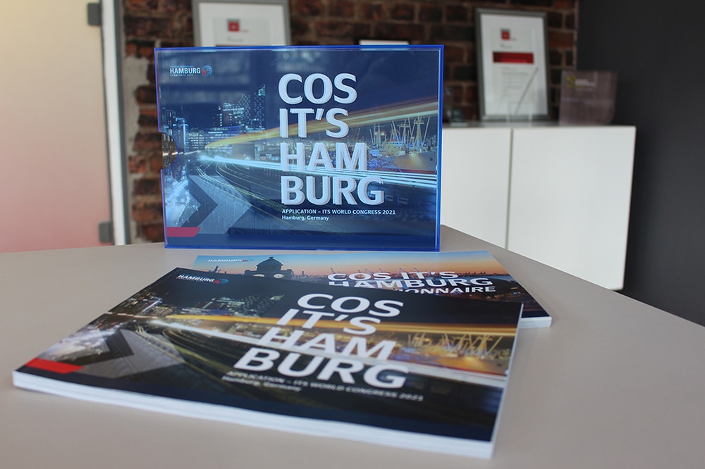 Bid Book von Kontrapunkt für Stadt Hamburg ITS Congress 2021
