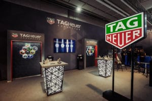 TAG Heuer auf der CeBit mit einem Messestand von Satis&fy