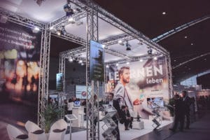 Messestand von Create auf der Learntec 2017 by Pink Event Service