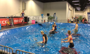 Hotmobil sorgt für warmes Wasser auf der FIBO 2017