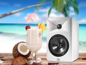 JBL Studiomonitor LSR305WH