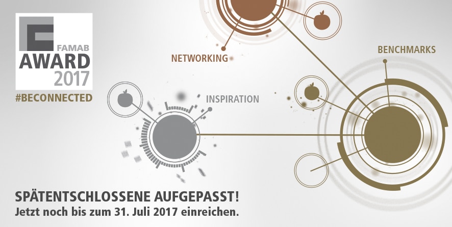 Famab Award 2017: Verlängerung der Einreichungsphase 