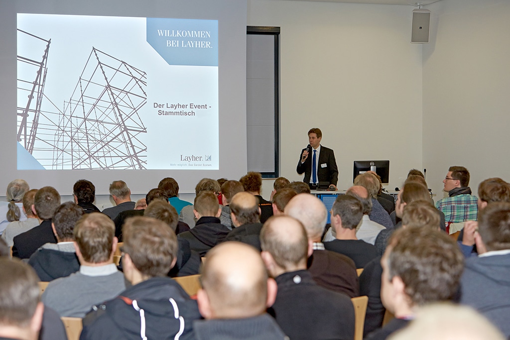 Layher Event-Stammtisch 2017