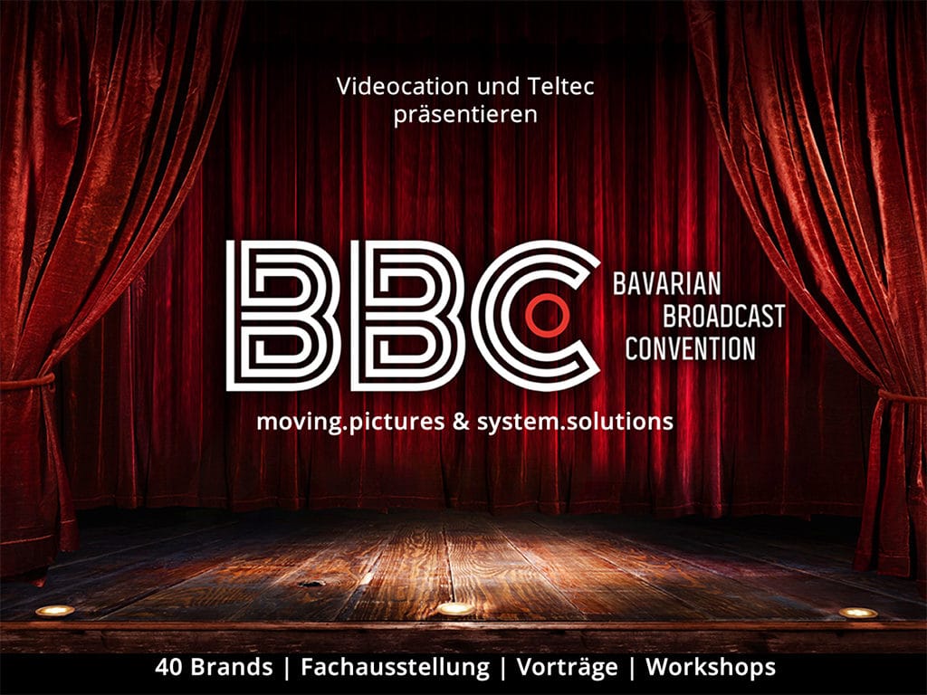 Die Bavarian Broadcast Convention 2017 findet am 11. und 12. Oktober in München statt. 
