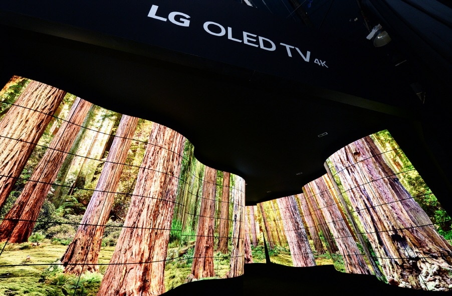 LG Open Frame OLED Displays