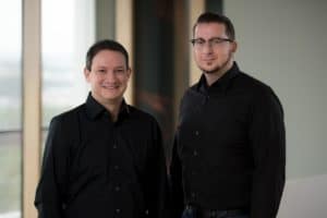 Michael Burg (li) und Marc Nesselhauf