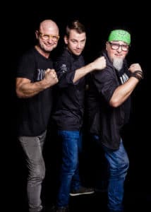 Das Siegerfoto mit Thomas Karlowsky, Roland Pieber und Stefan Marquard (v.l.n.r.)