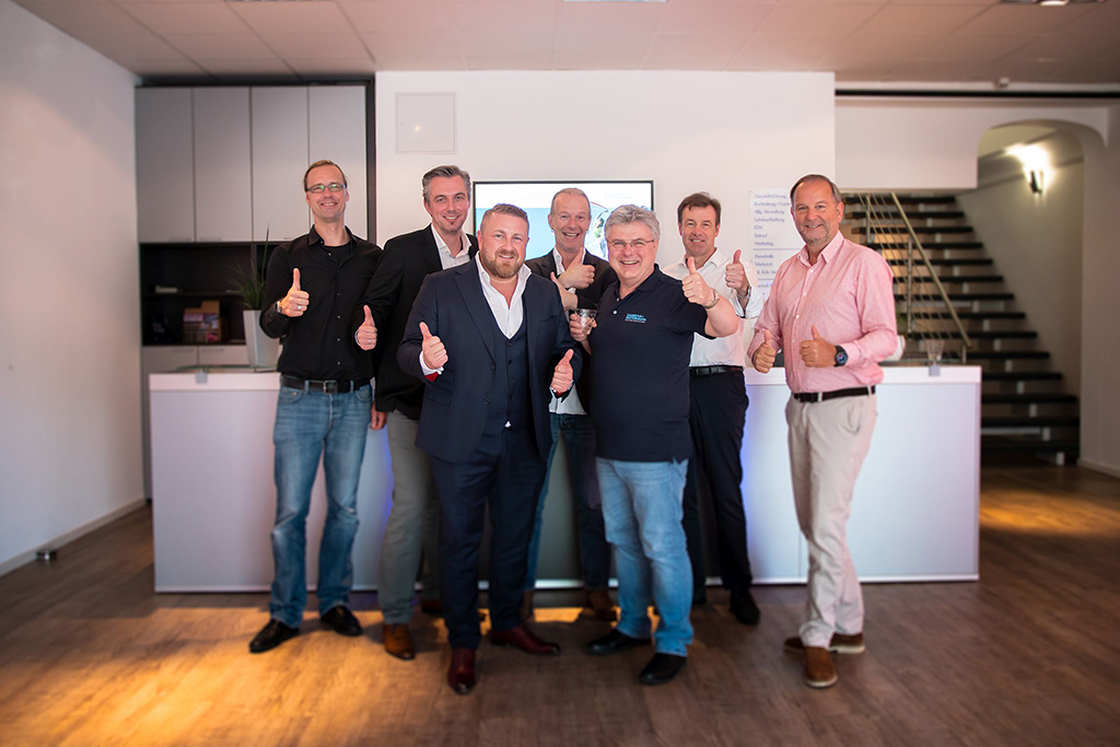 Team aus Gahrens+Battermann und der Hamburger Showtechnik HST