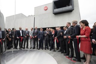 Die Leica Camera AG feiert die Eröffnung des neuen Leitz-Park Areals in Wetzlar.