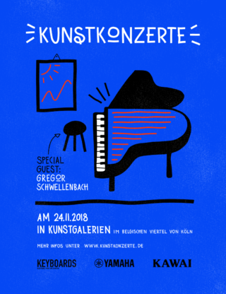 Kunstkonzerte-Flyer