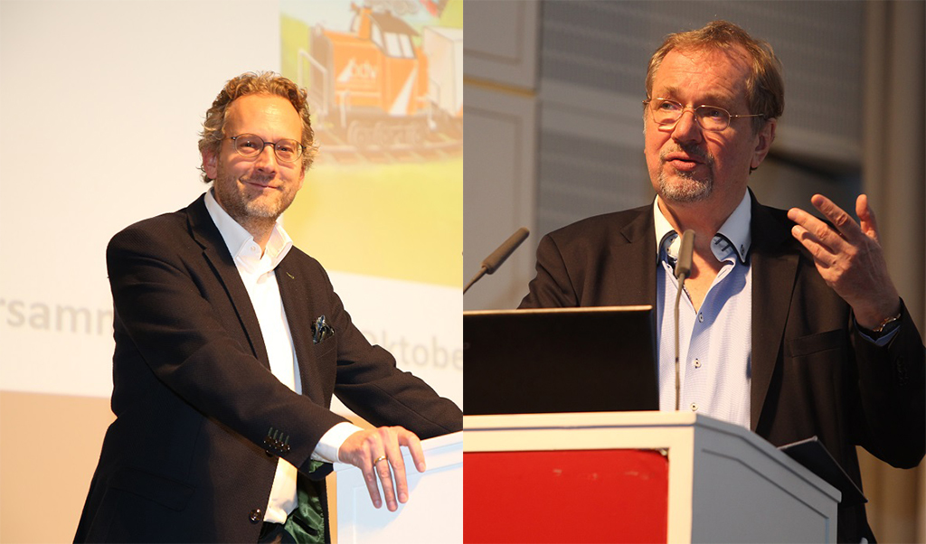Pascal Funke (l.) und Prof. Jens Michow