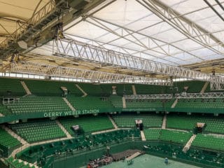 Traverse im Gerry Weber Stadion