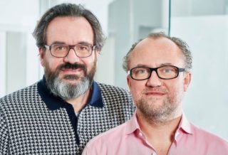 Cedric Ebener (l.) und Michael Giese