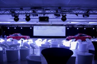 Porsche 992 Präsentation - Pink Event Service Veranstaltungs- und Eventtechnik