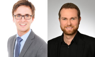 Robin Uhlenbruch (l.) und Li Listmann