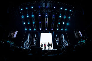 Bühne bei The Twenty Tour von Westlife