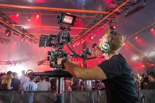 Kamera beim Defqon.1