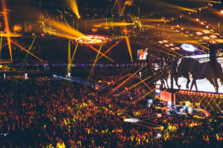 Mumford & Sons beim iHeart Radio Musikfestival in Las Vegas