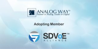 Analog Way neu bei der SDVoE