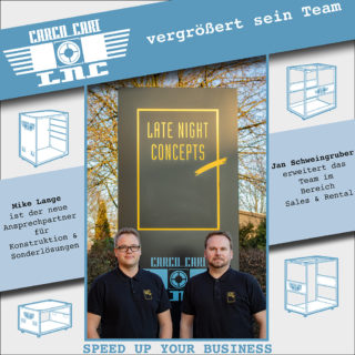 Neue Mitarbeiter bei LNC / Cargo Cart
