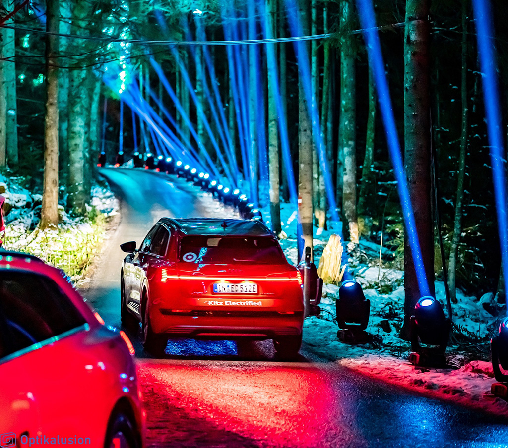 Audi e-tron Experience in Kitzbühel mit Proteus Hybrid