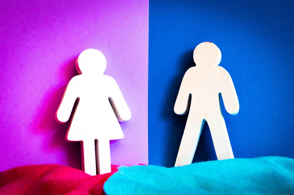 Mann-Frau-Gender-Unterschied