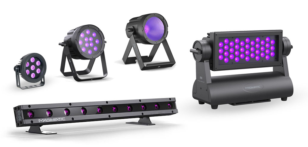 Prisma Serie mit UV-Lampen