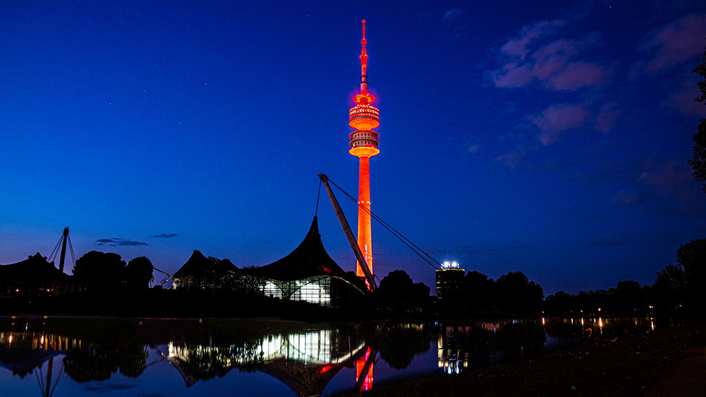 Night of Light: Olympia Tower München