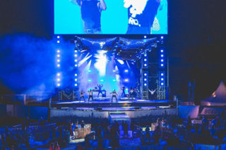 Kulturbühne Karlsruhe mit GLP Lichttechnik