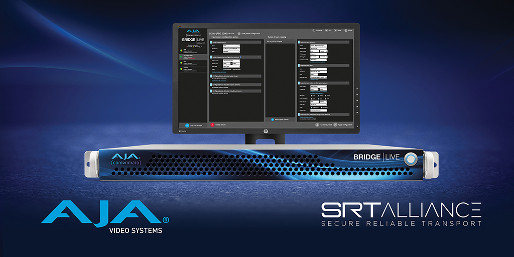 AJA Video Systems SRT Alliance Bridge Live