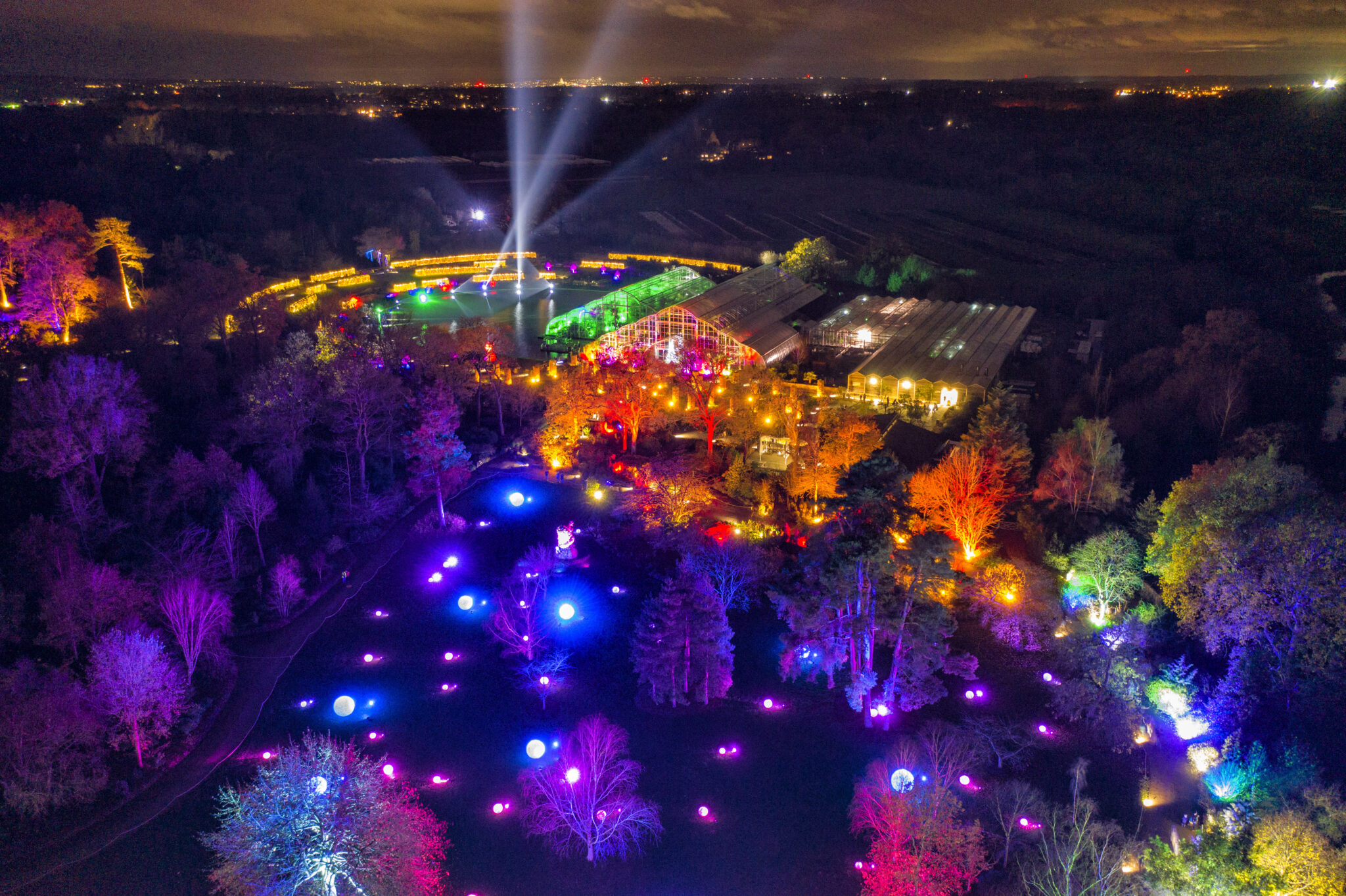 Illuminate Design beleuchtet die Gärten der Royal Horticultural Society