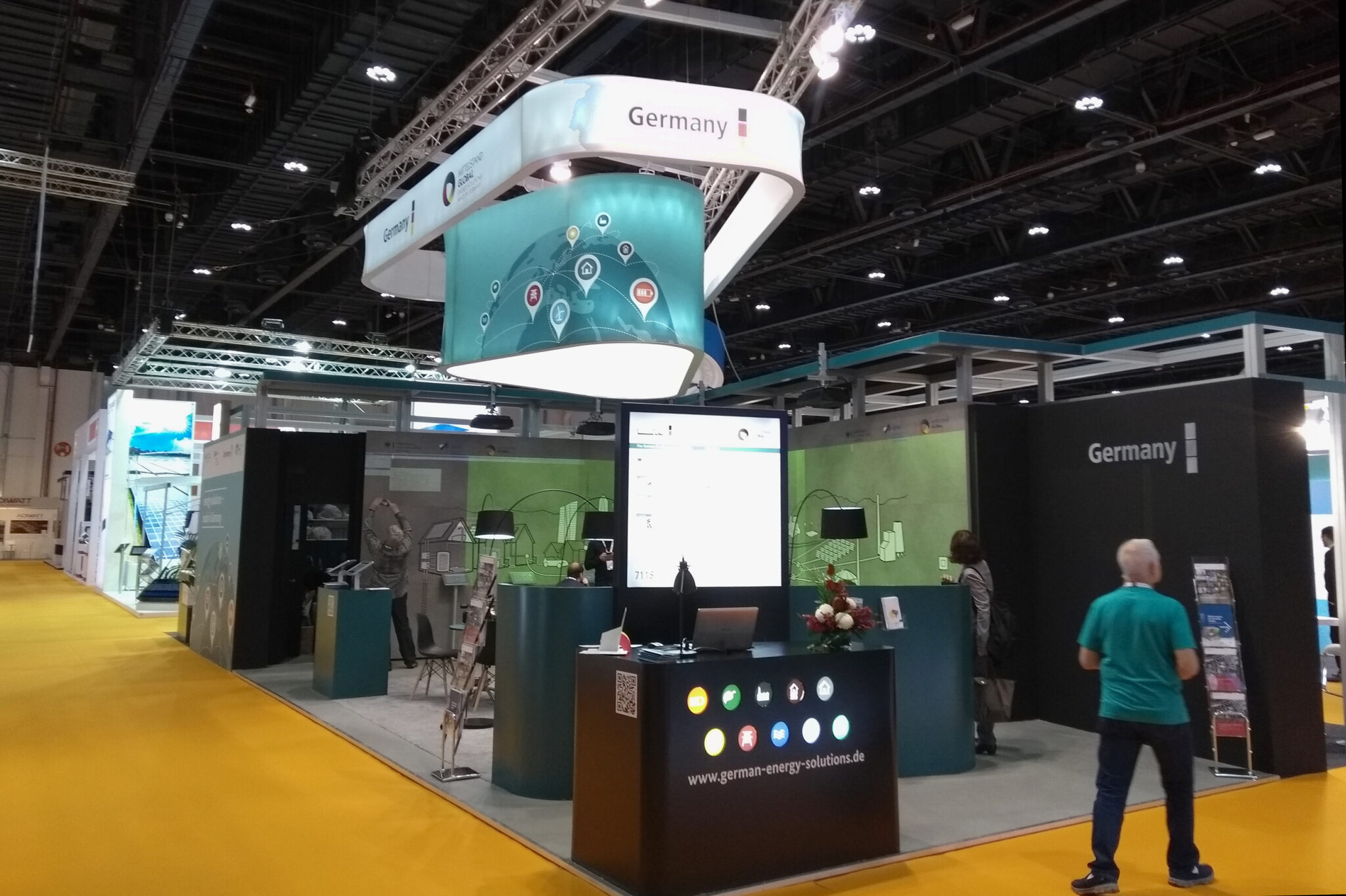 German Pavilion auf dem World Future Energy Summit Abu Dhabi