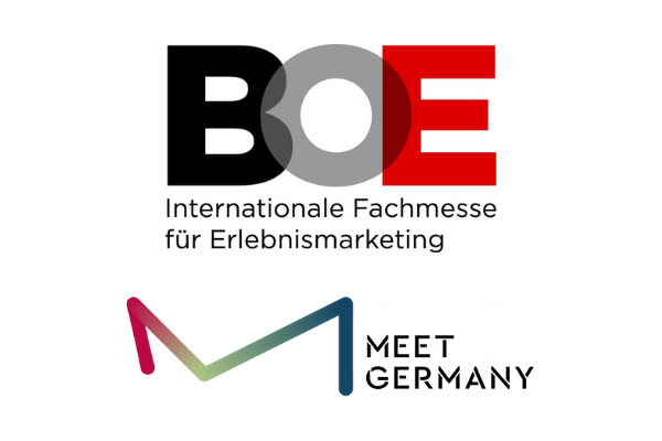 Logos BOE und Meet Germany